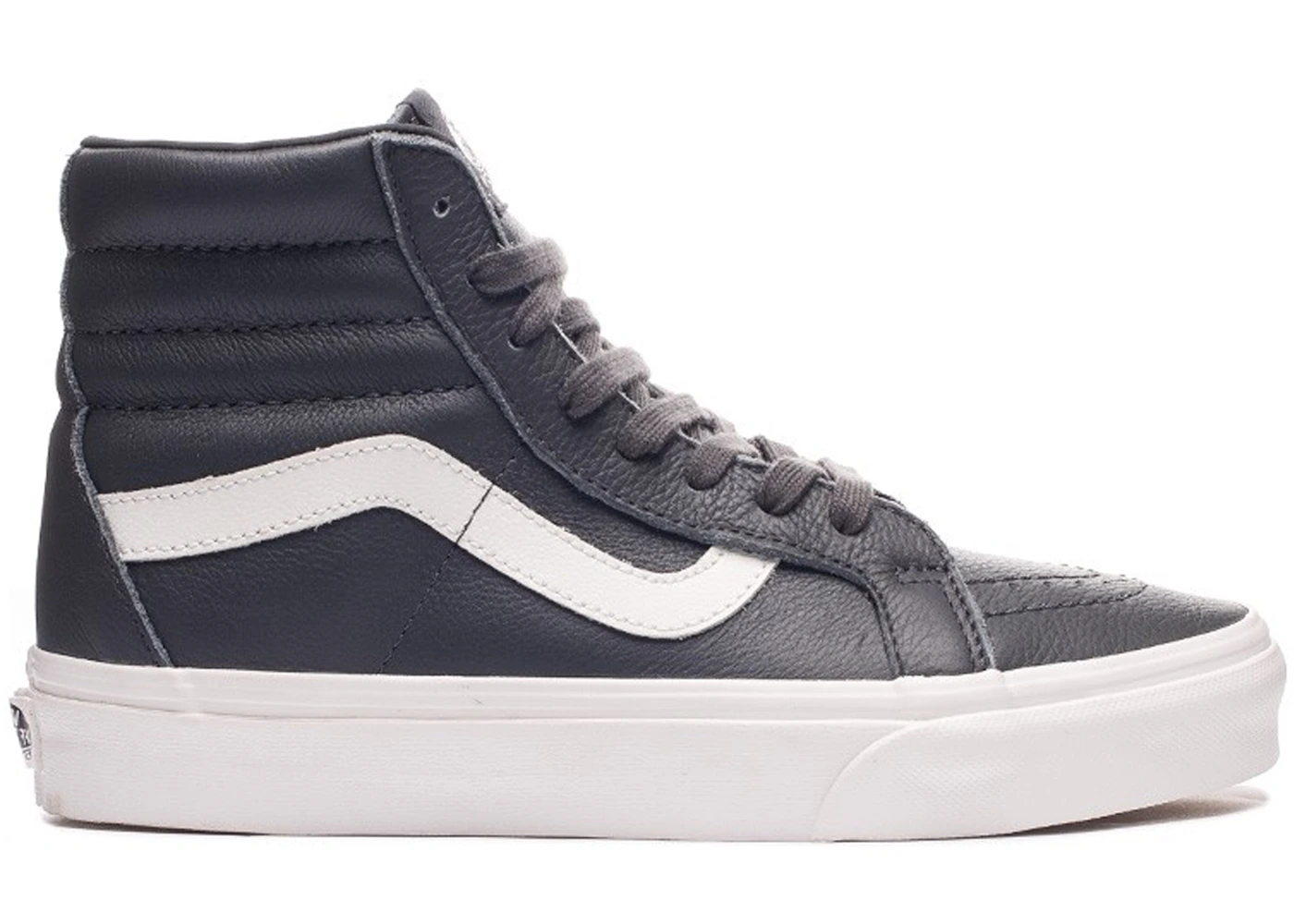 Vans sk8 high leather best sale
