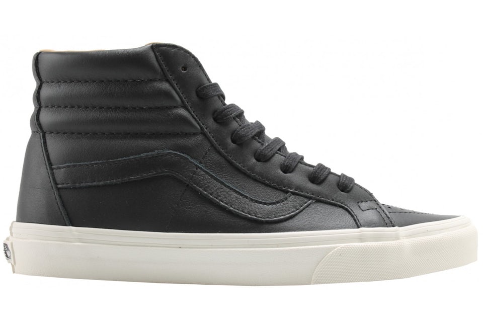 Vans Sk8 Hi Lux Leather Black Porcini Herren VN0A2XSBQTS DE