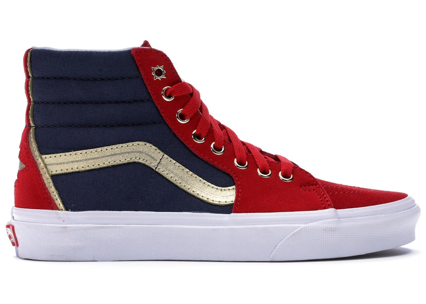 Vans Sk8 Hi Marvel Captain Marvel Women s VN038GEUBI MX