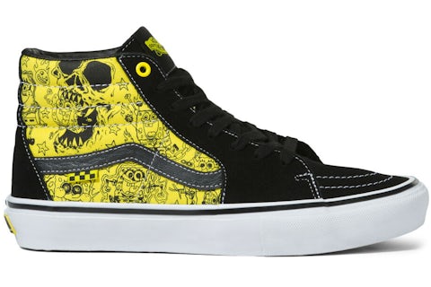 Calzado Vans Bob Esponja Camiseta Vans Sk8-Hi Bob Esponja