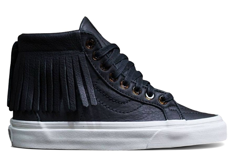Pre-owned Vans Sk8hi Moc Mte Tortoise (women's) Sneakers In Black/blanc In Multi