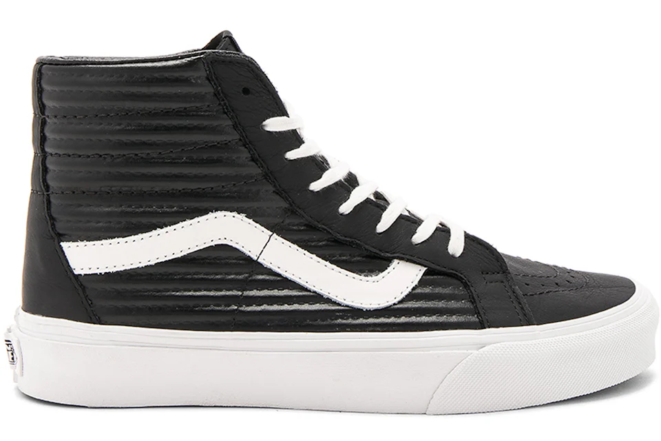 Vans moto top leather slip on