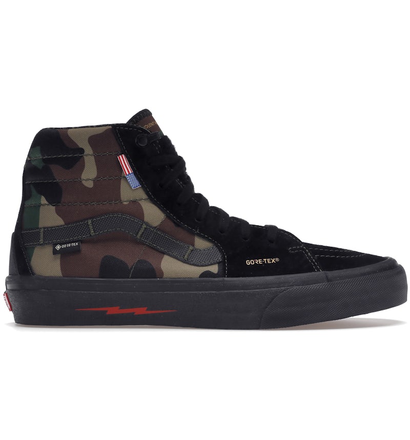 Vans Sk8-Hi Notchback GORE-TEX DEFCON Woodland Camo Men's