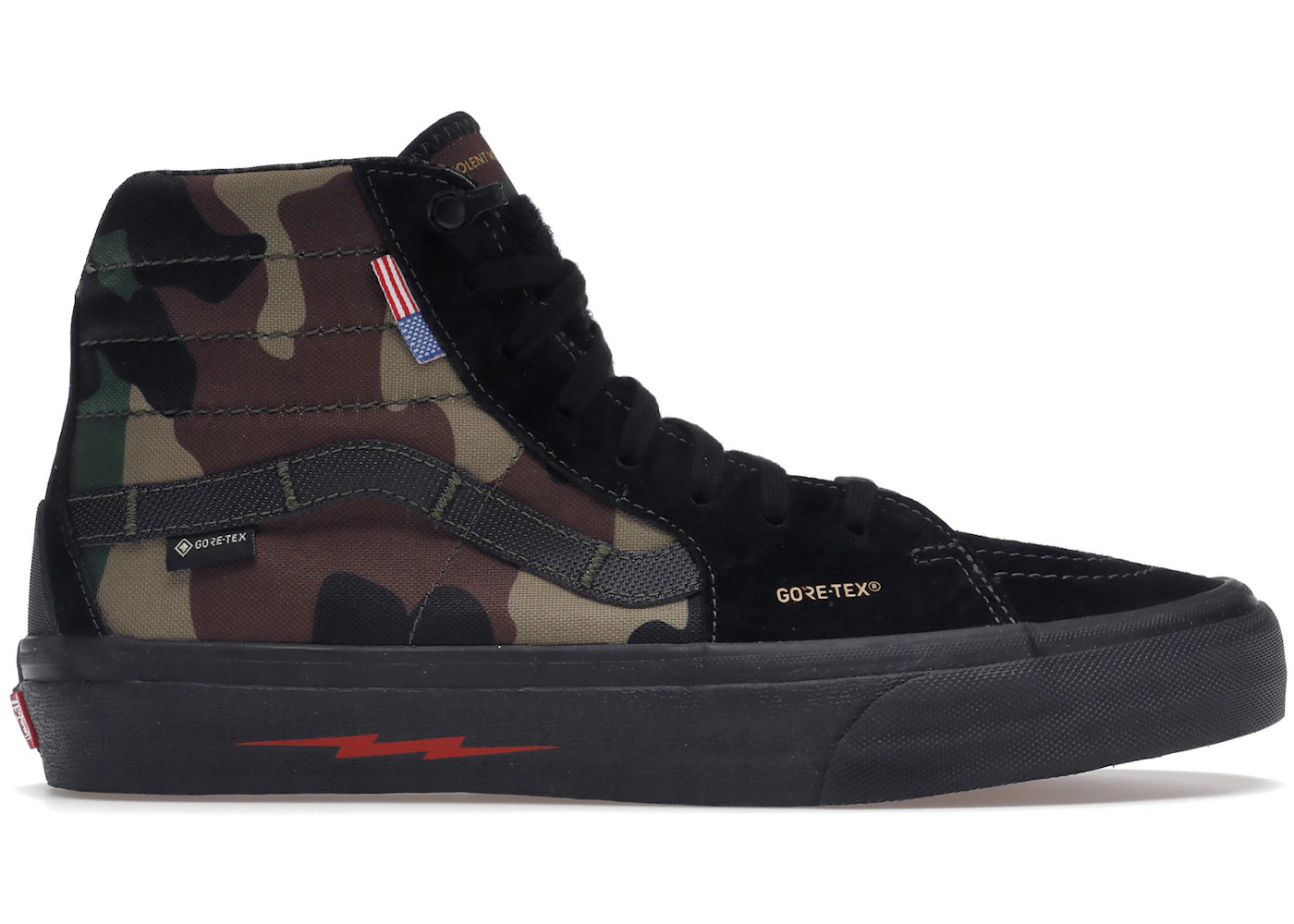 Vans Sk8-Hi Notchback GORE-TEX DEFCON Woodland Camo Men's