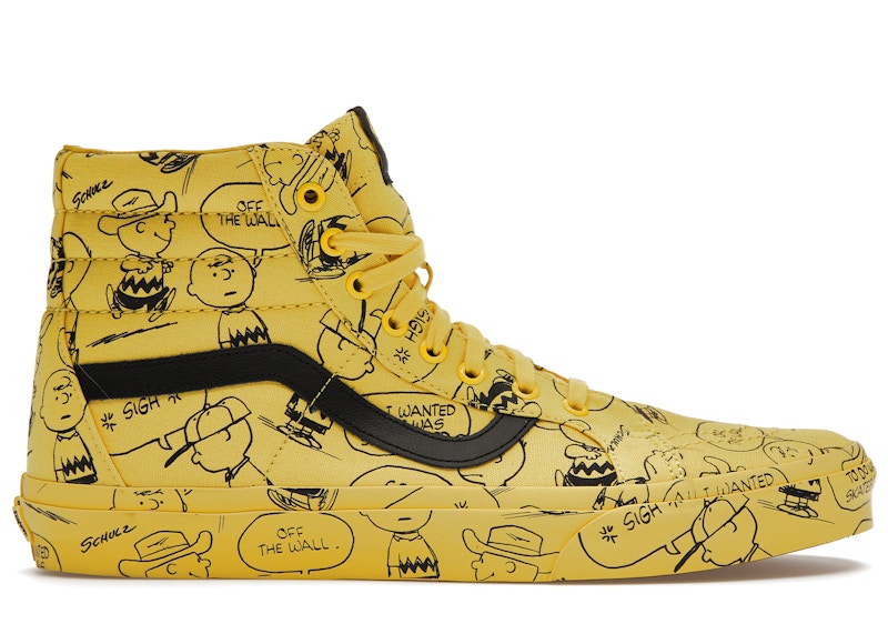 Peanuts store vans yellow