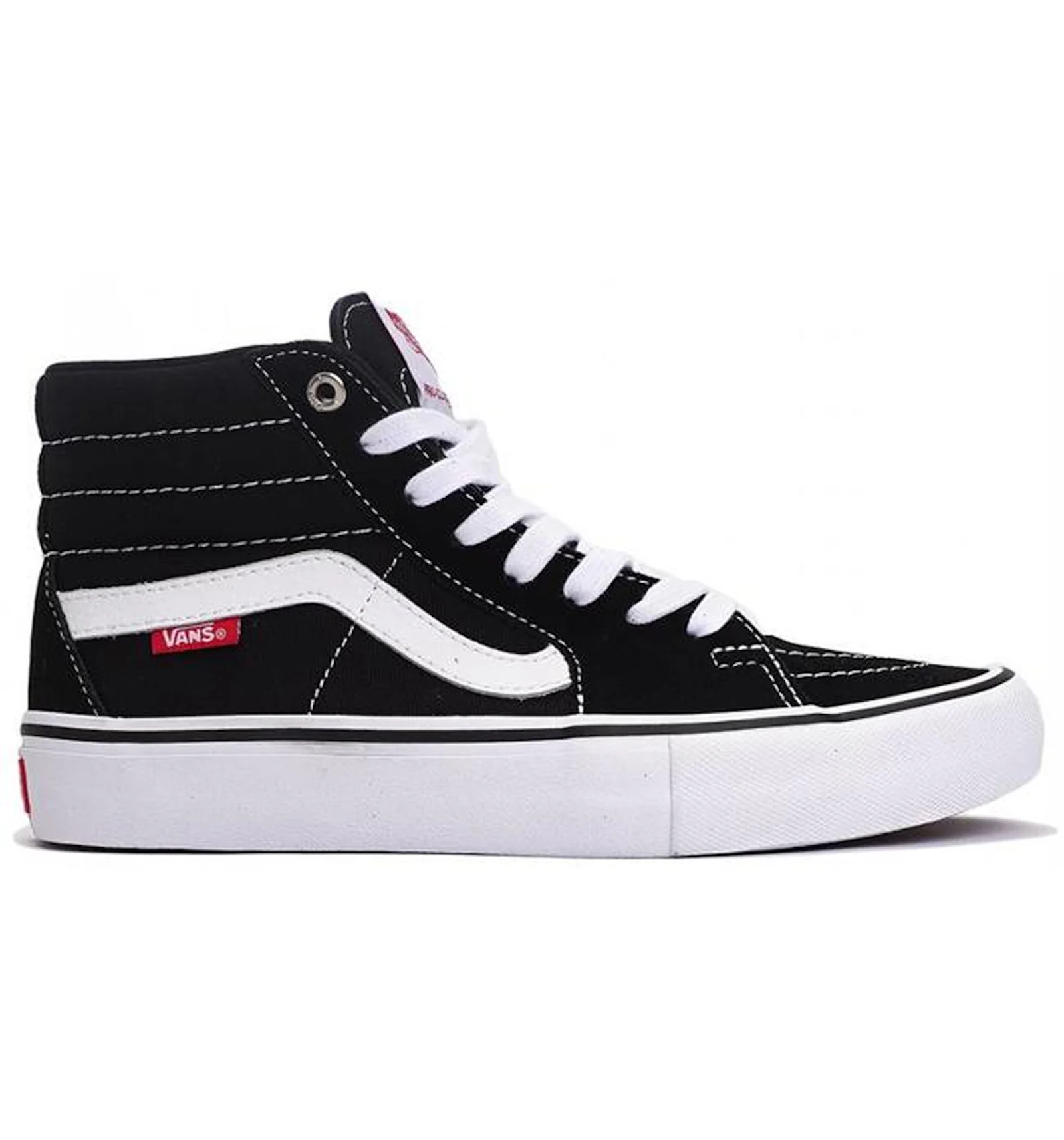 Vans sk8 hi pro white hotsell