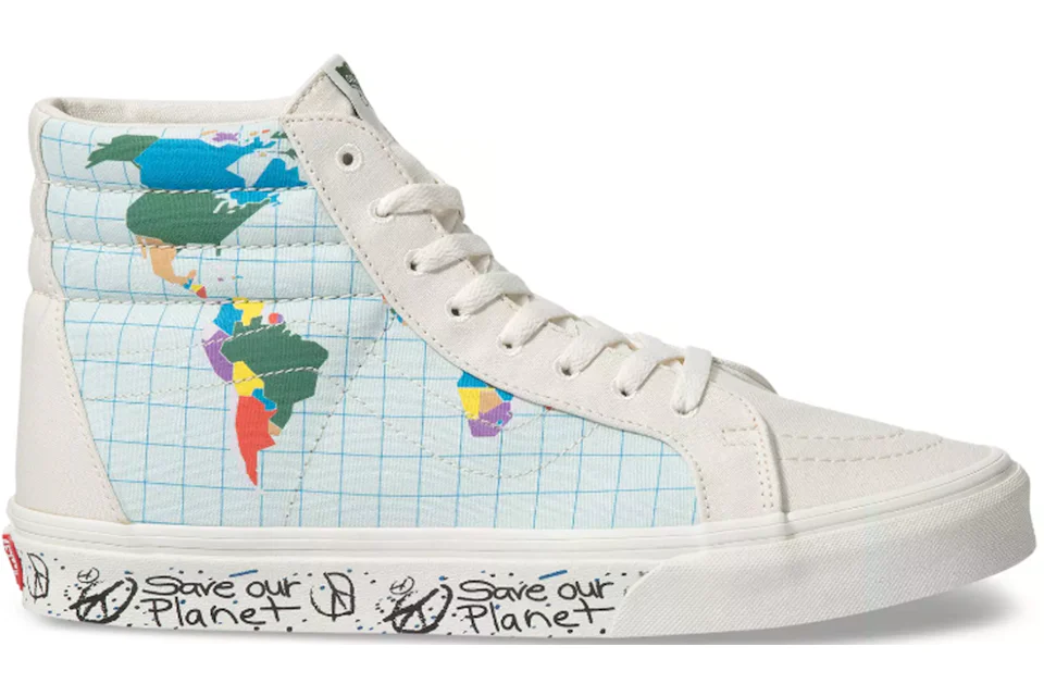 Vans Sk8-Hi Re-Issue Save Our Planet Multi