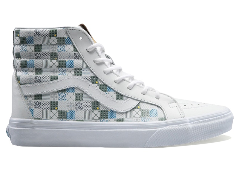 Pre-owned Vans Sk8hi Reissue Dx Tiles (women's) Sneakers In White