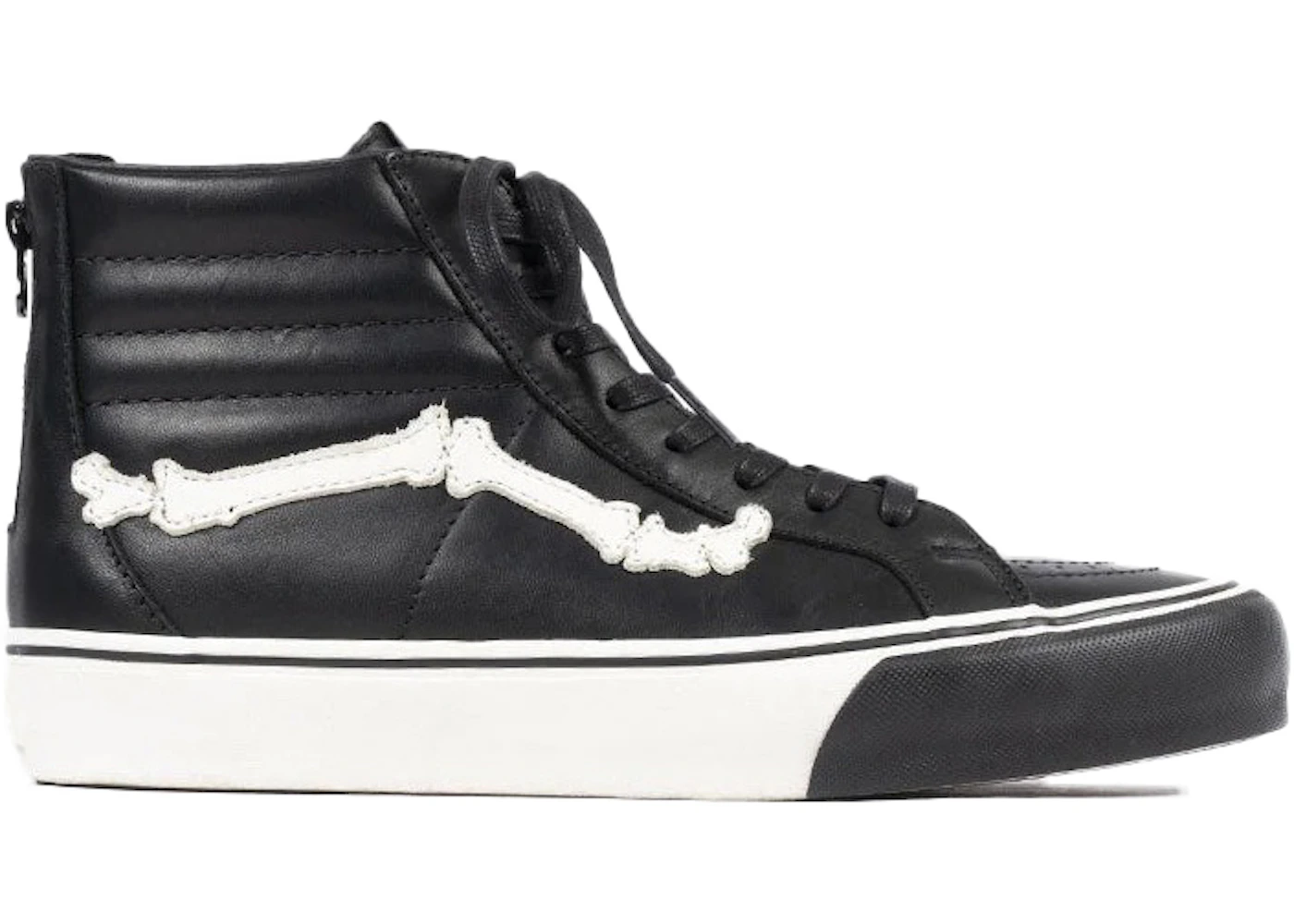 Vans Sk8-Hi Reissue Zip LX Blends Bones Black White Men's