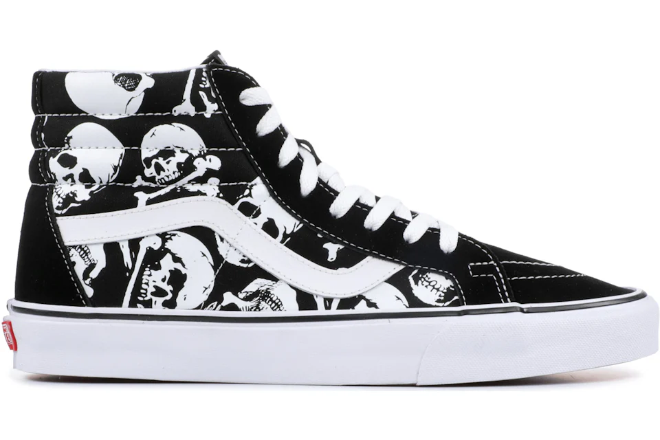 Vans Sk8 Hi Skulls Black White 2018 Men s VN0A2XSBH0B US