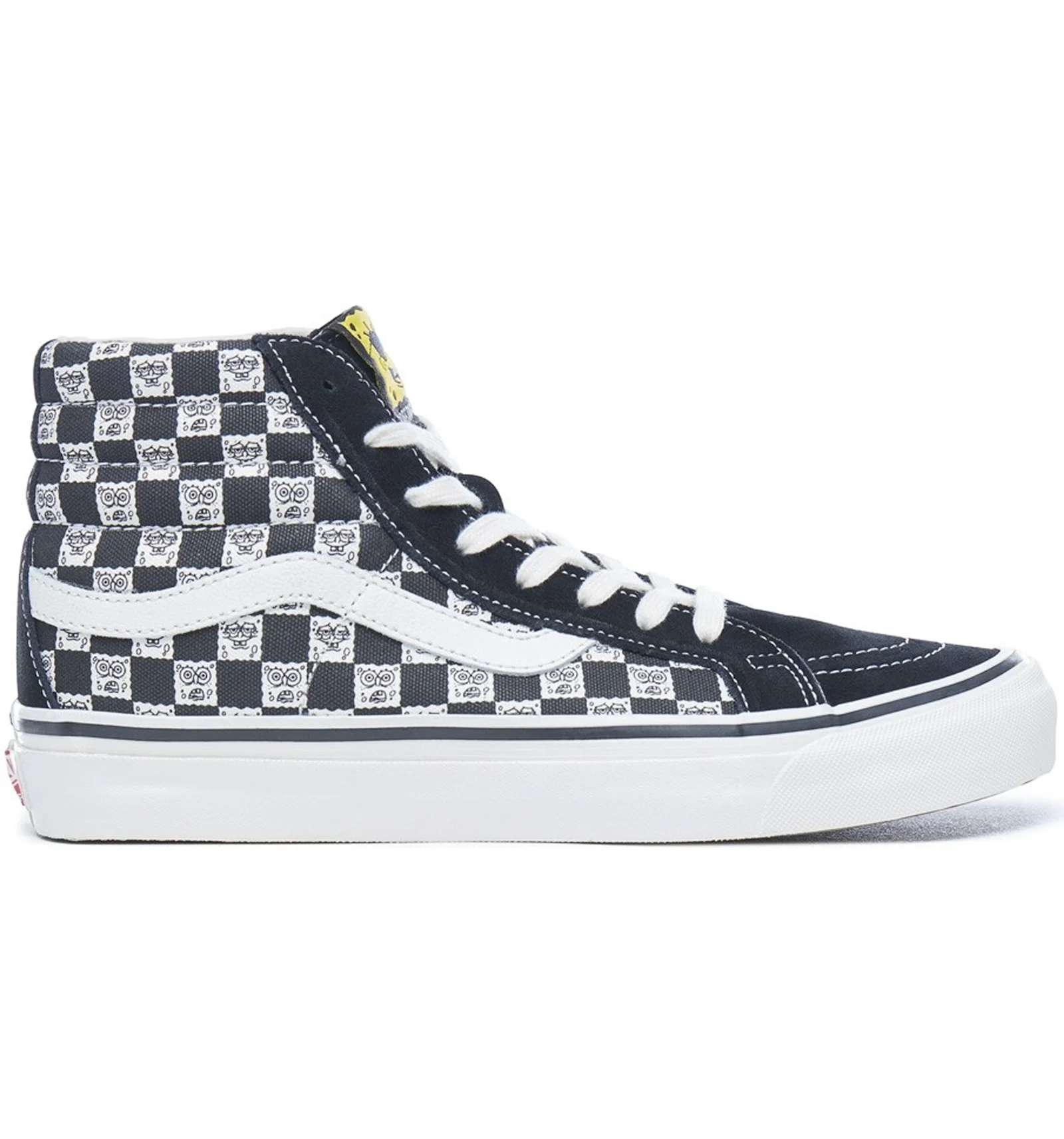 Sk8 top hi checkerboard