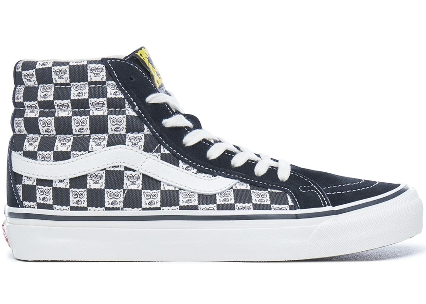 Vans Sk8 Hi Spongebob Checkerboard Men s V003T0Q7Y US