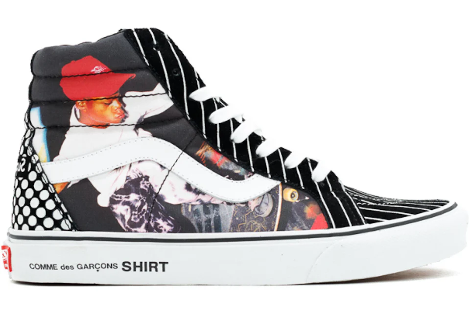 Vans Sk8-Hi Supreme CDG Harold Hunter Black