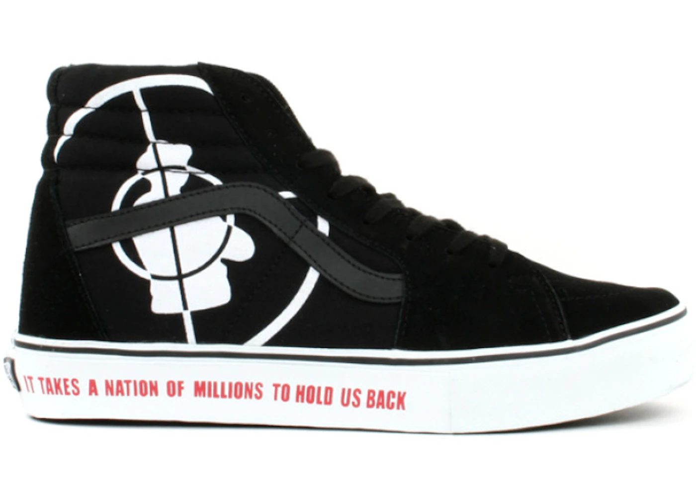 Supreme public enemy vans best sale