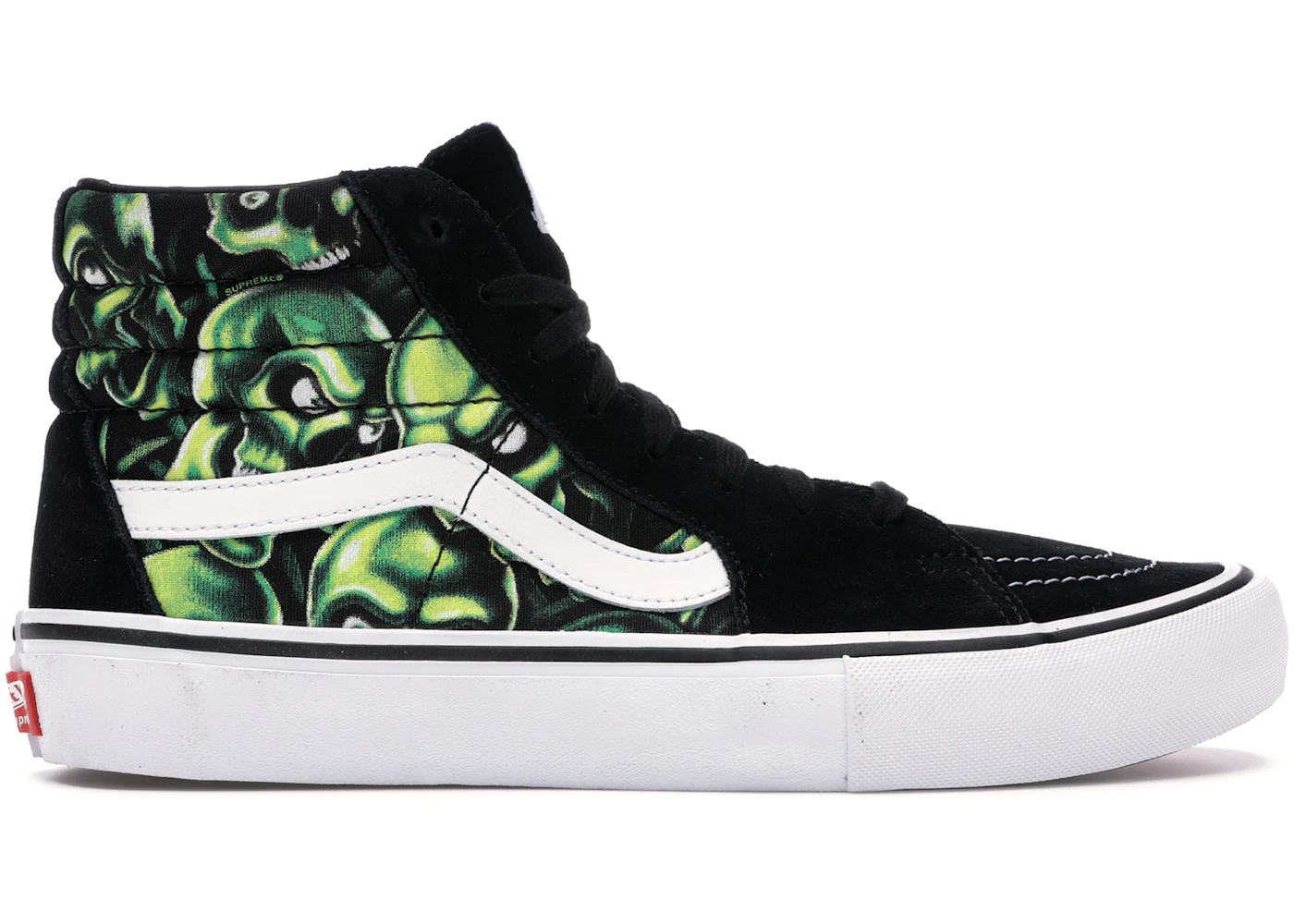 Vans Sk8-Hi Supreme Skull Pile (Green) Men's VN000VHG3FW US