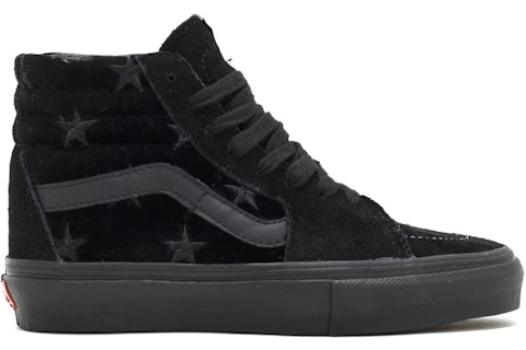 Vans Sk8-Hi Supreme Velvet Pack Black Men's VN-099N5AA US