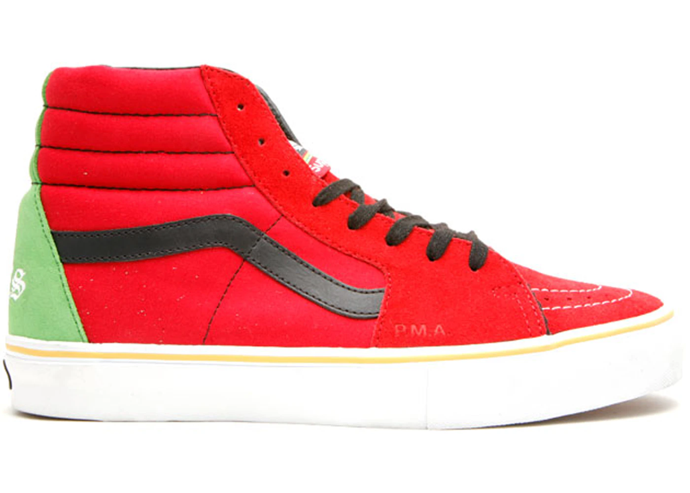 Vans Sk8 Hi Supreme x Bad Brains Red Men s VN0FWQ2W7 GB
