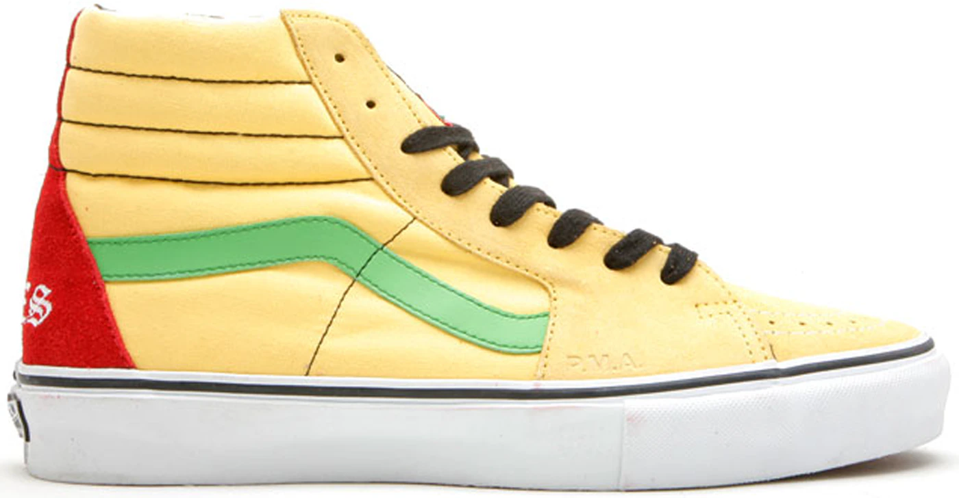 Vans Supreme x Vans Authentic Pro Bruce Lee Sneakers - Yellow
