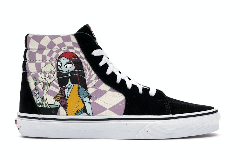 Pre-owned Vans Men's  Sk8hi The Before Christmas Sneakers In Nightmare/sally
