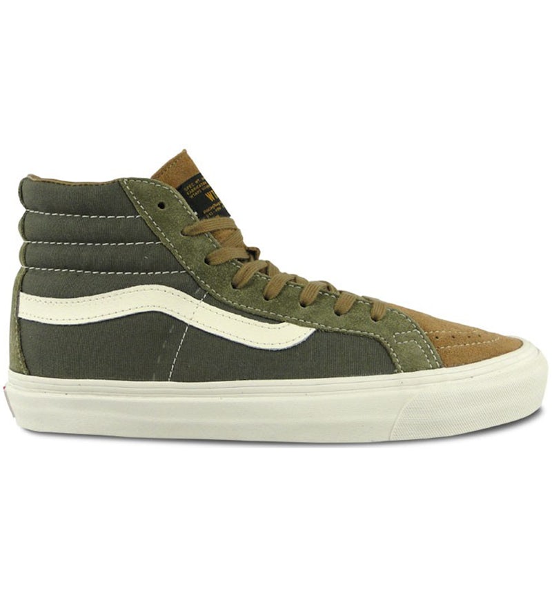 Olive green sk8 his shop