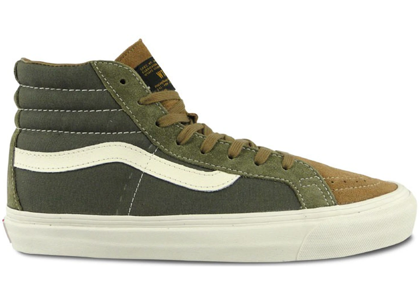 Vans Sk8 Hi WTAPS Olive Drab Men s VN0OZE8XY US