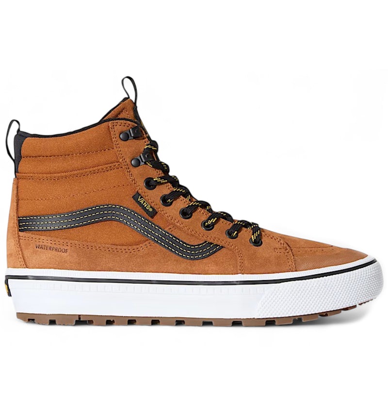 Vans Sk8-Hi Waterproof Glazed Ginger Brown Hombre VN000DAQN1Z US