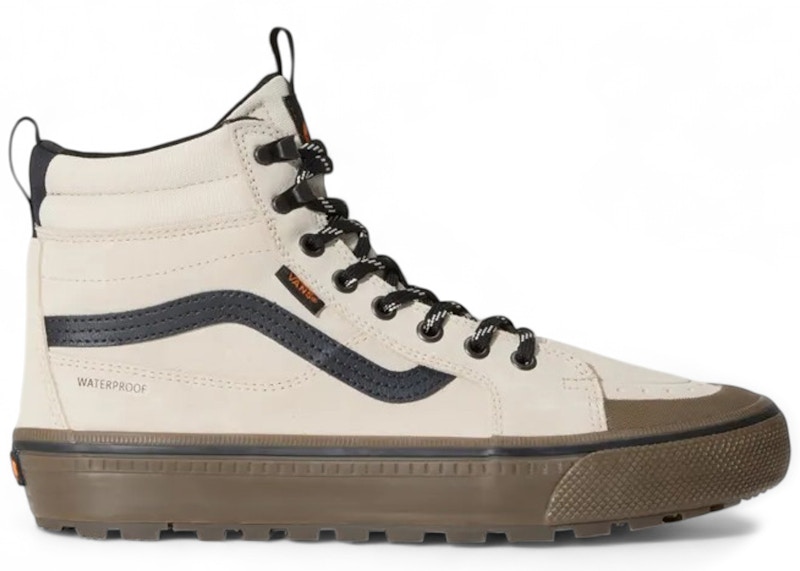 Vans Sk8-Hi Waterproof Oatmeal Beige Black Men's VN000DAQZO2 GB