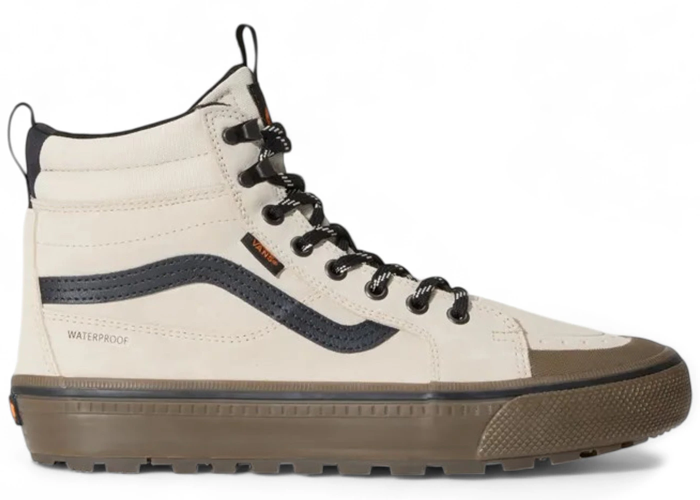 Vans Sk8-Hi Waterproof Oatmeal Beige Black Men's VN000DAQZO2 GB