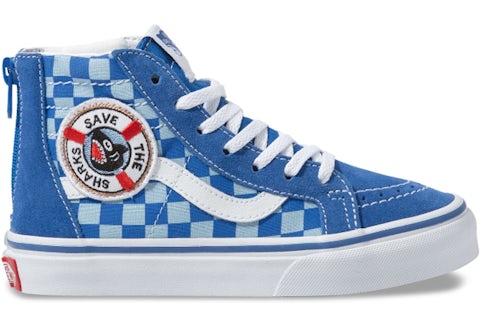 Vans Sk8 Hi Zip Discovery Shark Week 2019 GS Sneakers GB