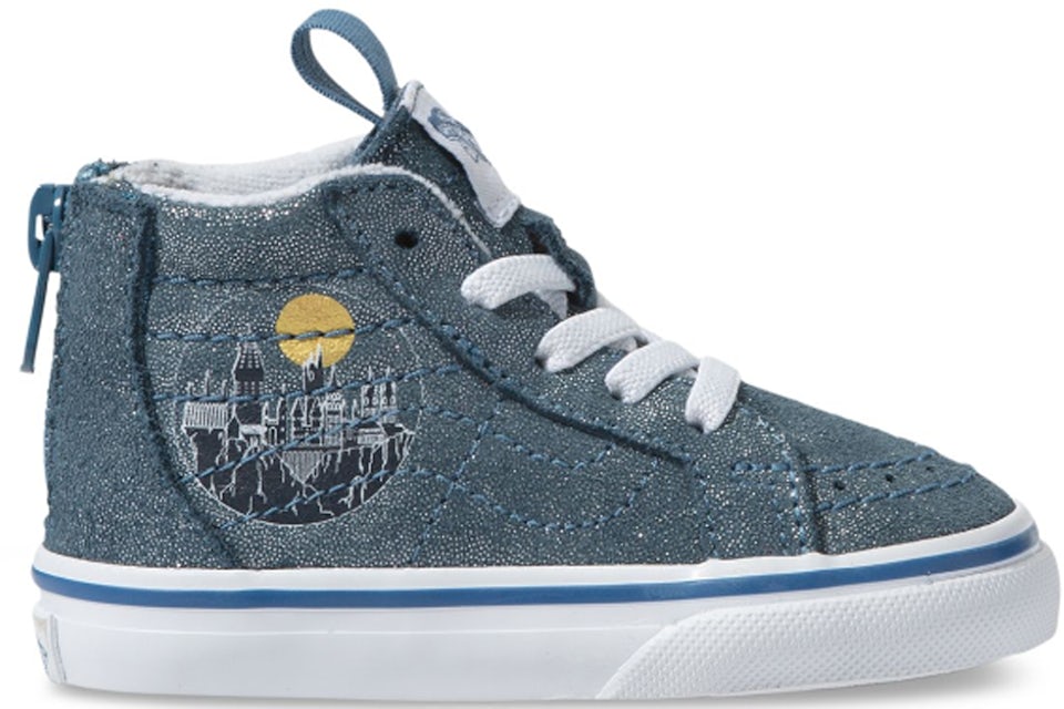 Vans Sk8 Hi Zip Harry Potter Hogwarts TD Toddler Sneakers US