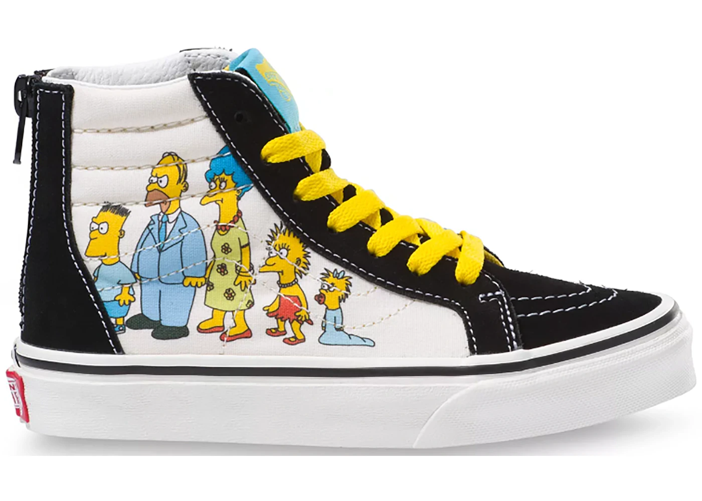 Vans Sk8 Hi Zip The Simpsons Family Portrait PS