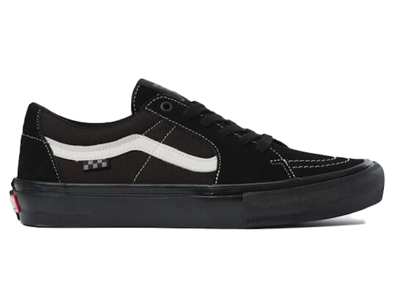 Black vans with outlet white stitching