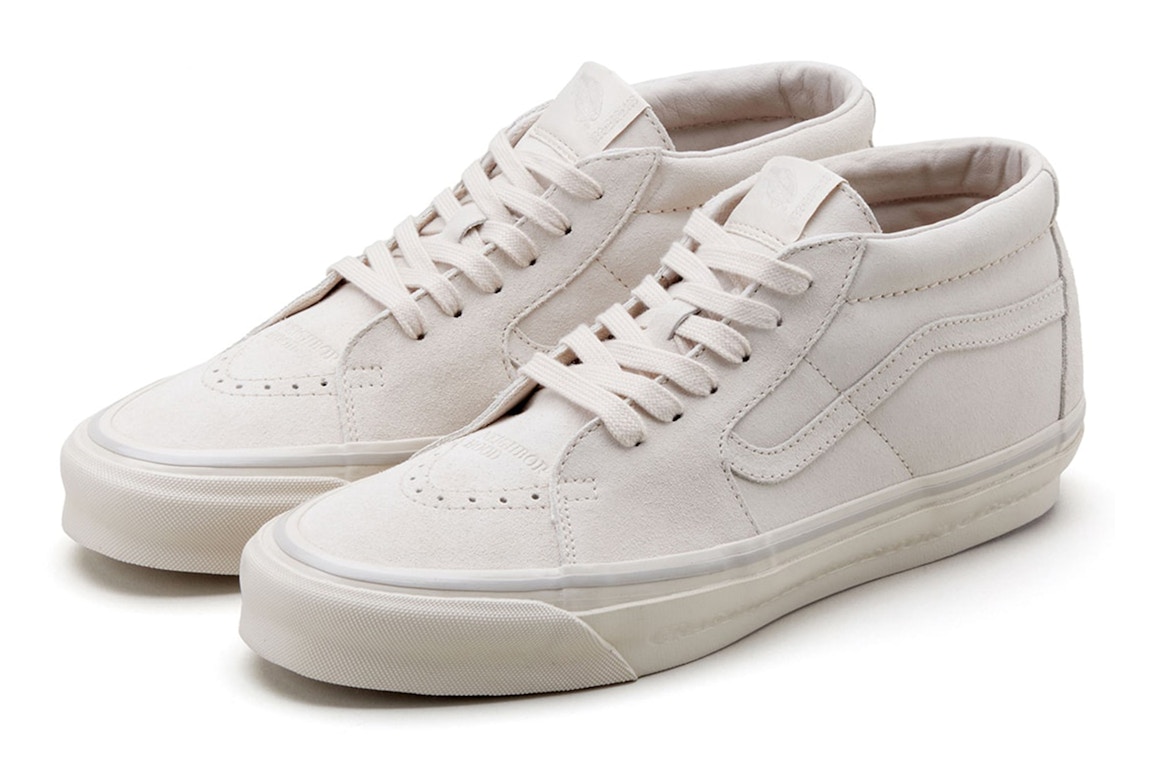 Click to view more detailed imagery on our partner's website Pre-owned Vans Sk8-mid 83 Dx Neighborhood Natural In Natural/natural