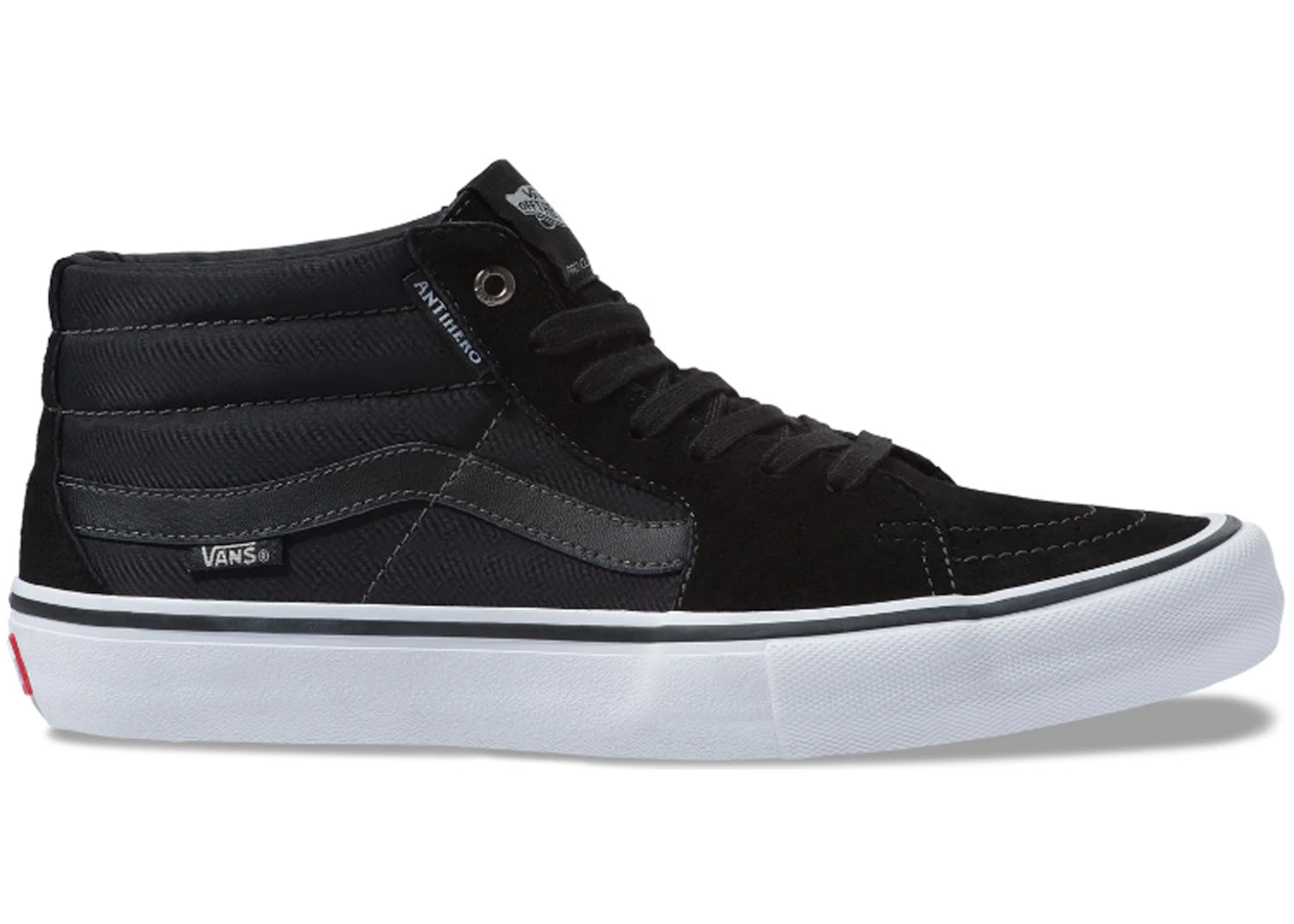 Vans antihero slip on on sale