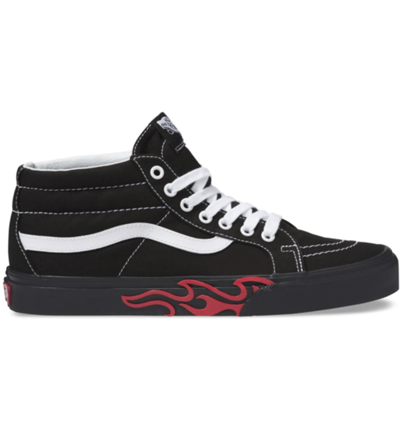 Vans Sk8 Mid Flame Cut Out