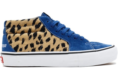Supreme vans leopard sales
