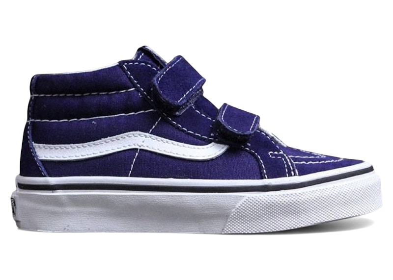 Pre-owned Vans Sk8mid Reissue V Sneakers In Blue/patriot/white