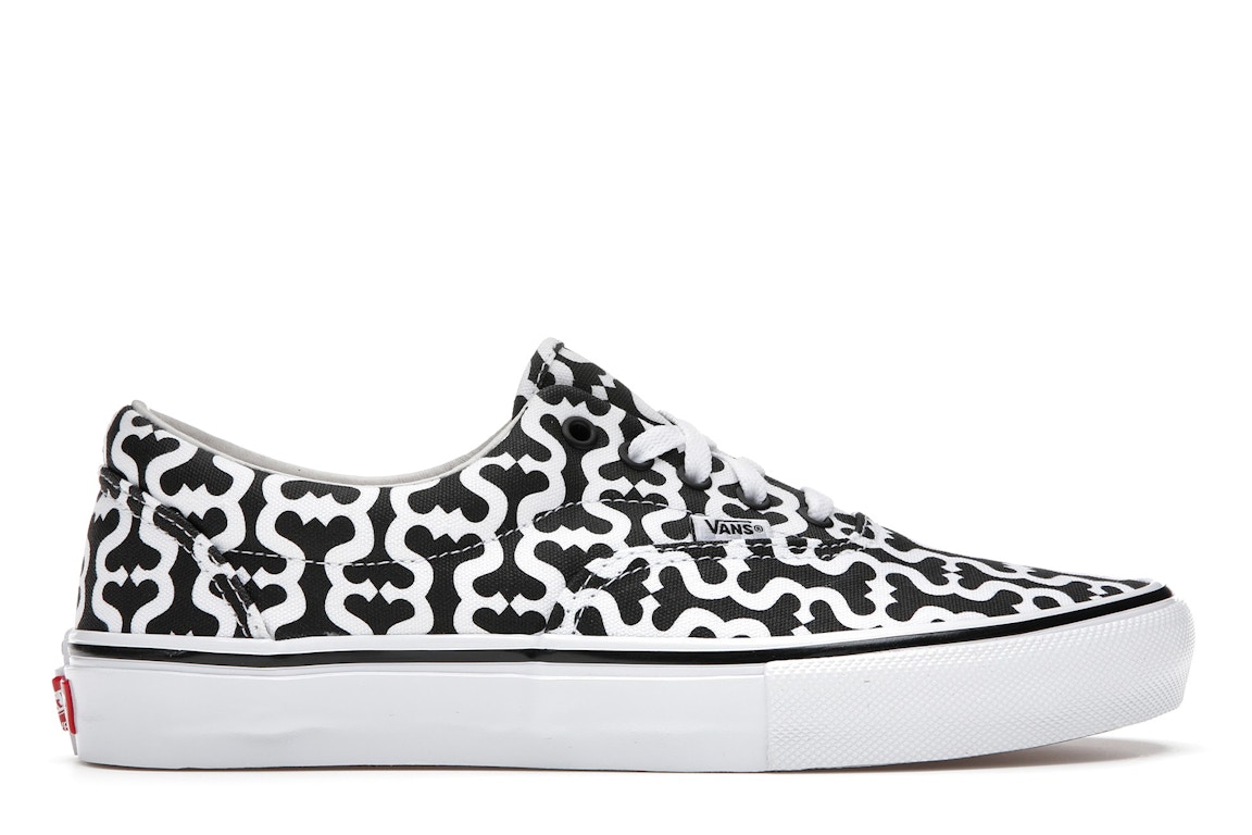 Click to view more detailed imagery on our partner's website Pre-owned Vans Skate Era Supreme Monogram S Logo Black In Black/white