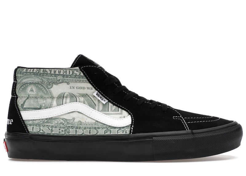 Supreme Vans Dollar Skate Grosso Mid (SS23) - $110