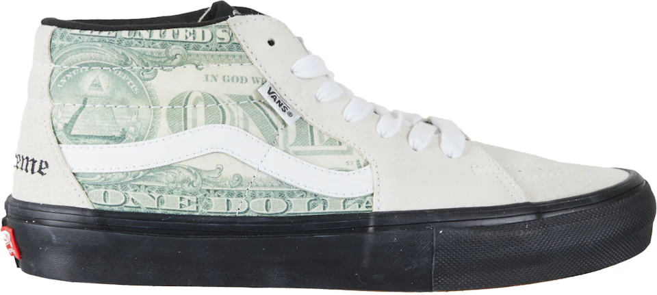 Vans Skate Grosso Mid Supreme Dollar Cream Men's - Sneakers - US