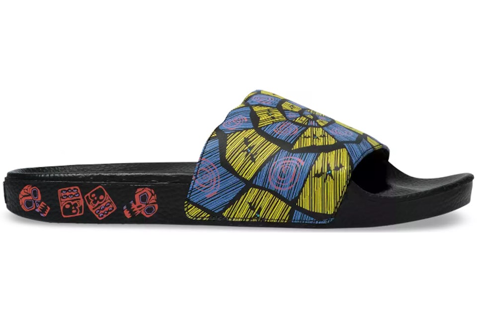 Yellow hot sale vans slides