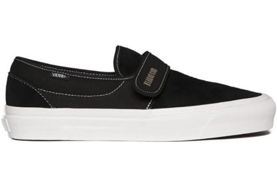 Vans Slip On 47 Fear of God Maxfield Black Suede Men s