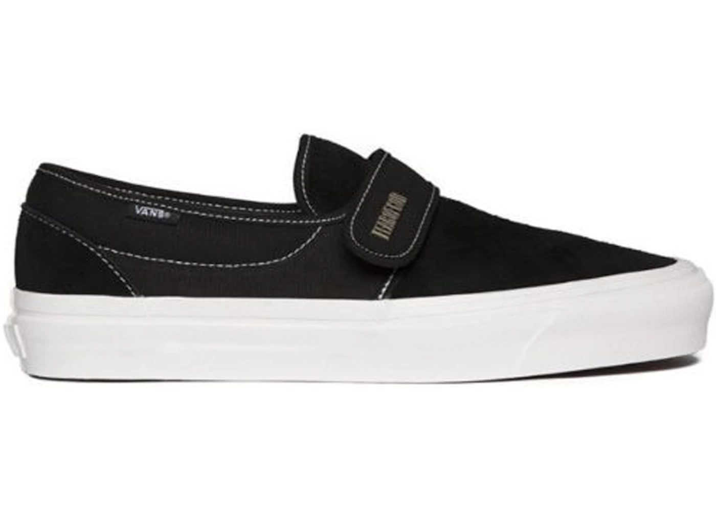 Fear of god top vans slip on black