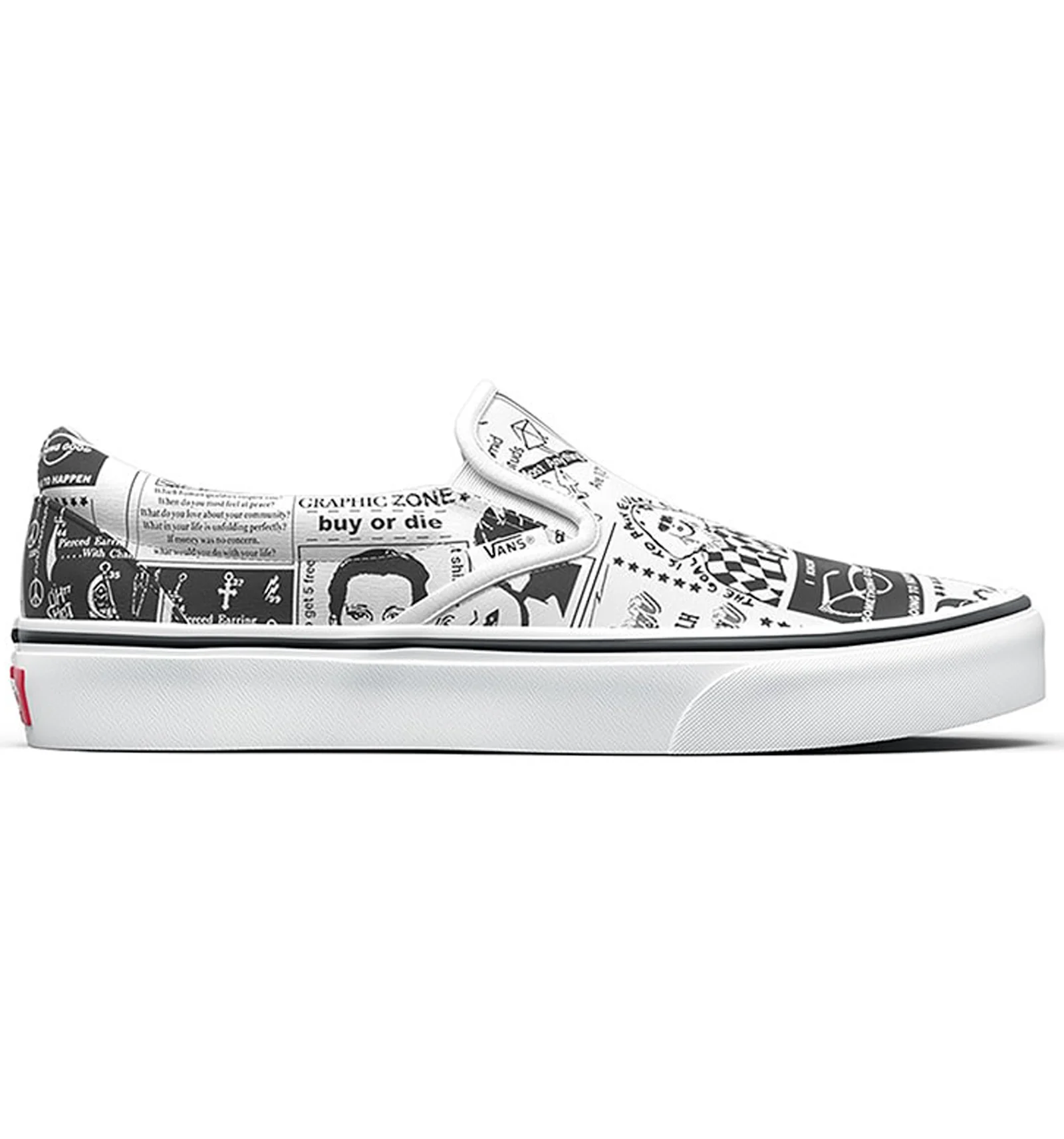 Vans slip on ashley williams sales