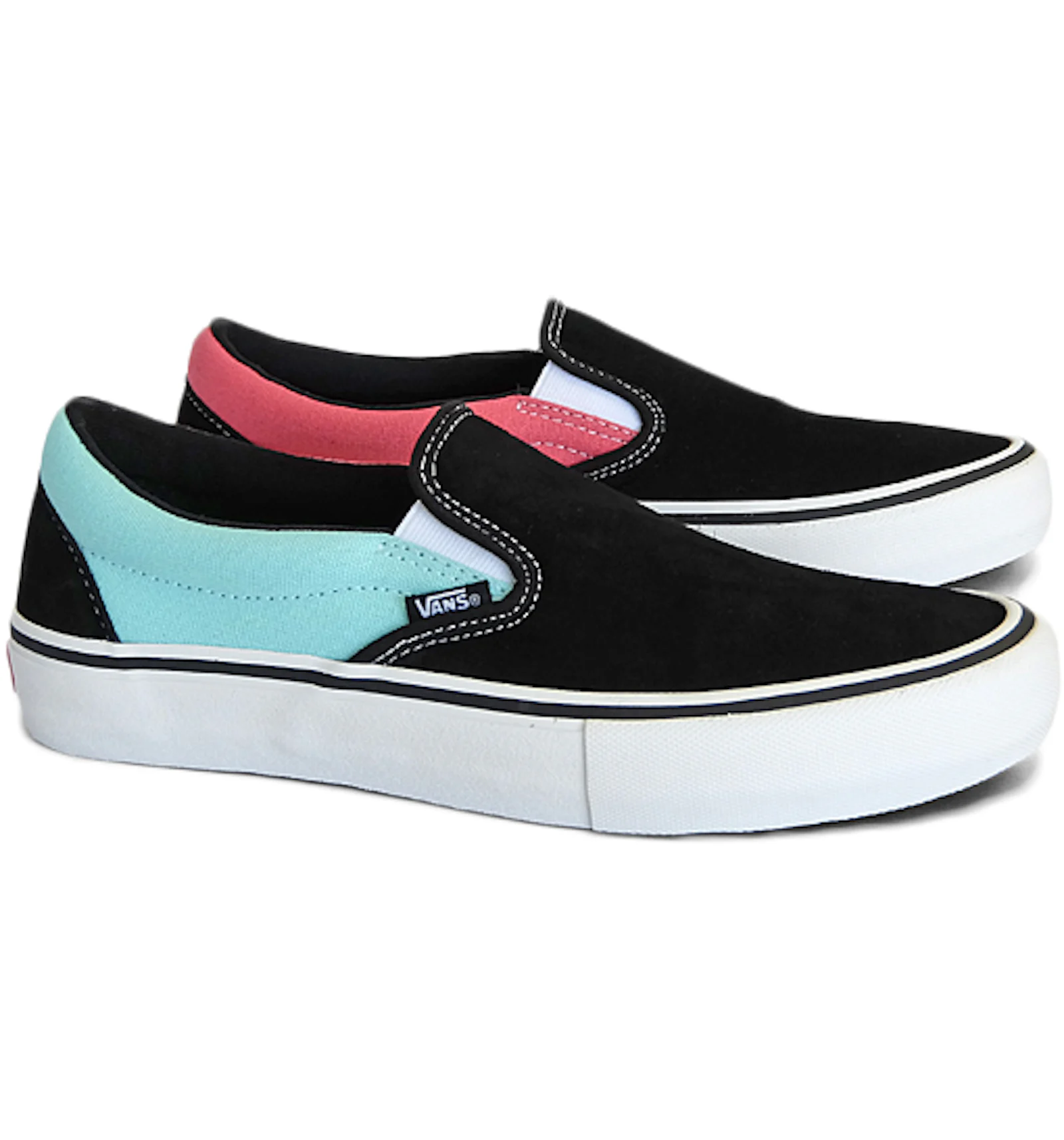 Vans Slip On Asymmetry Black Blue Rose Men s VN00097MU28 US