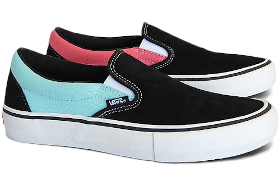Vans rose 2025 slip ons