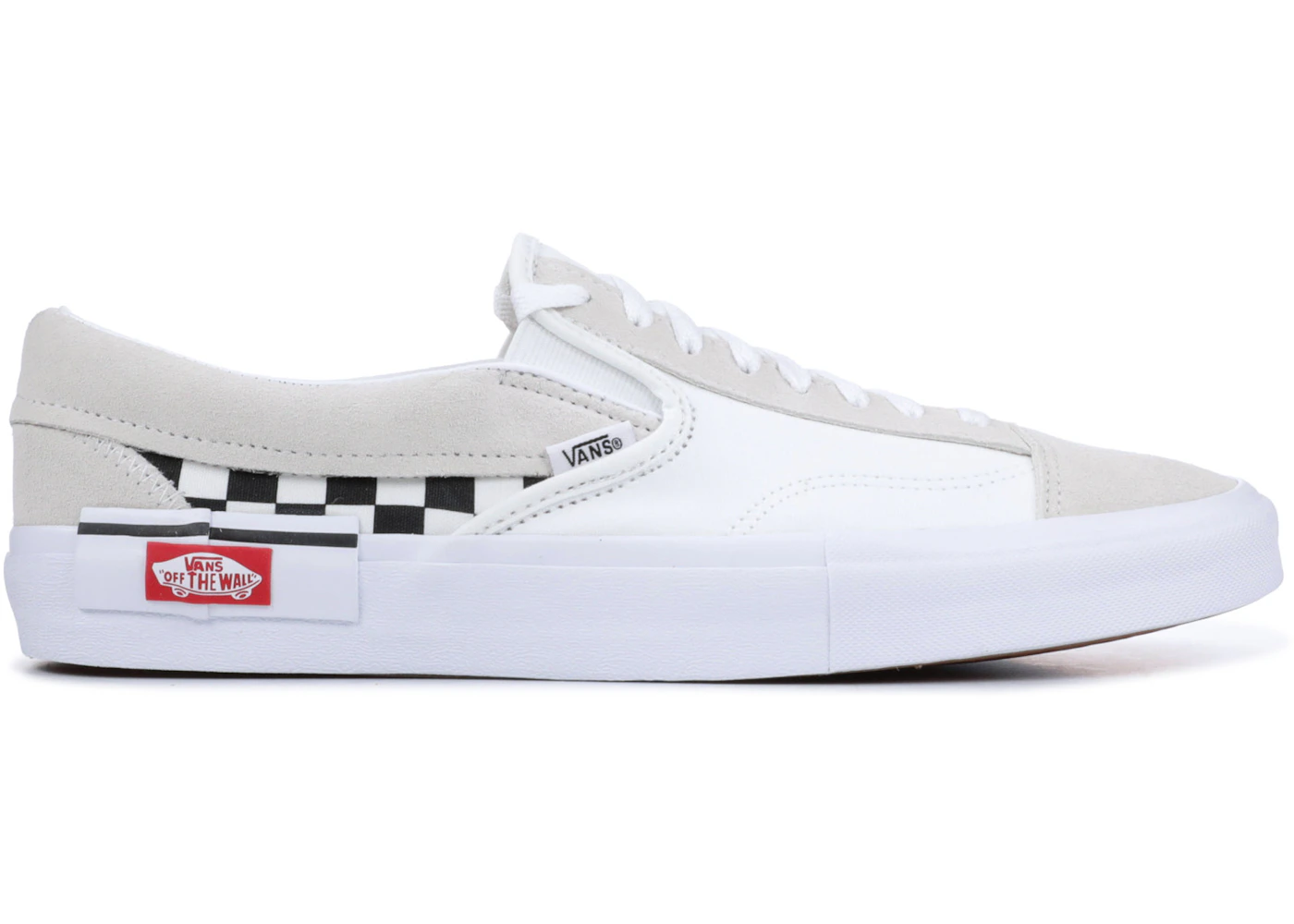 Vans checkerboard 2025 slip on cap