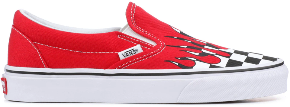 Slip-On Checker Flame Red