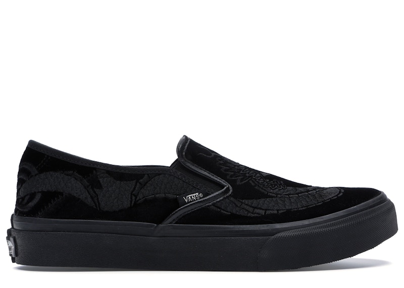 Vans deluxe sale dragon slip on