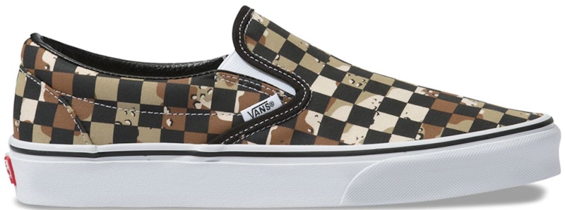 desert camo checkered vans